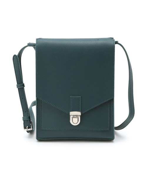 THE SHOP TK (ザ ショップ ティーケー )の「◆フラップスクエアショルダーバッグ(ショルダーバッグ・メンズ・チャコールグレー/ブラック/ダークグリーン・00)」の3枚目の写真