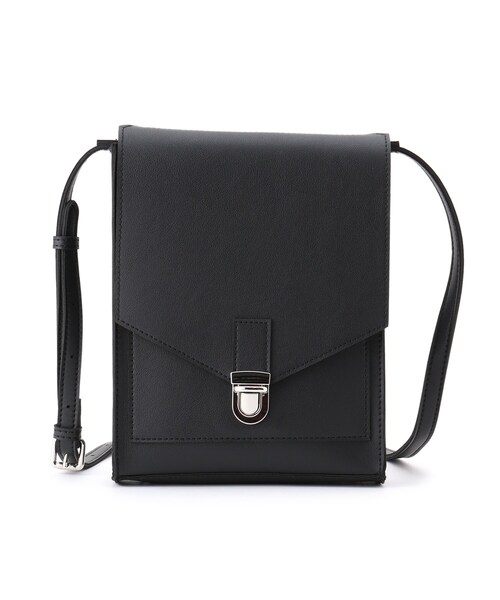 THE SHOP TK (ザ ショップ ティーケー )の「◆フラップスクエアショルダーバッグ(ショルダーバッグ・メンズ・チャコールグレー/ブラック/ダークグリーン・00)」の5枚目の写真