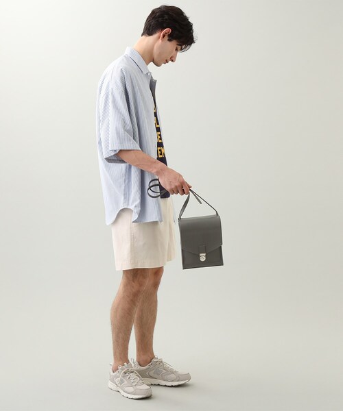 THE SHOP TK (ザ ショップ ティーケー )の「◆フラップスクエアショルダーバッグ(ショルダーバッグ・メンズ・チャコールグレー/ブラック/ダークグリーン・00)」の14枚目の写真