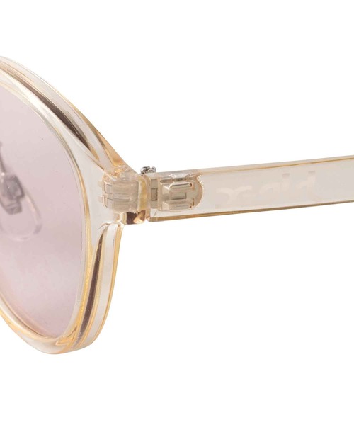 X-girl（エックスガール）の「BOSTON SUNGLASSES（サングラス・レディース・ブラック/ベージュ・ONE SIZE）」の6枚目の写真