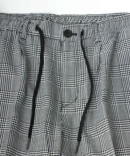 Salong hameu（サロン ハミュー）の「TRストレッチ テーパードアンクルパンツ メンズ レディース/センタープレス スラックス/無地・チェック柄（スラックス・メンズ・グレー系その他2/ブラウン系その他/ベージュ系その他/グレー系その他/ブラック系その他/ホワイト系その他/ブラック・XL/L/M）」の22枚目の写真