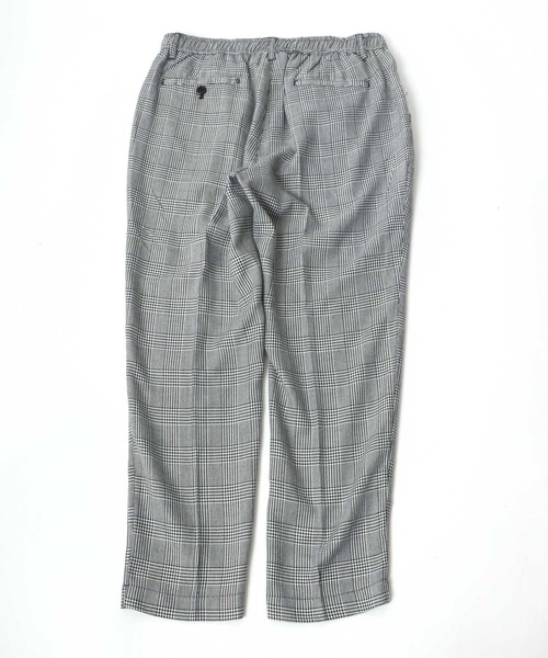 Salong hameu（サロン ハミュー）の「TRストレッチ テーパードアンクルパンツ メンズ レディース/センタープレス スラックス/無地・チェック柄（スラックス・メンズ・グレー系その他2/ブラウン系その他/ベージュ系その他/グレー系その他/ブラック系その他/ホワイト系その他/ブラック・XL/L/M）」の15枚目の写真