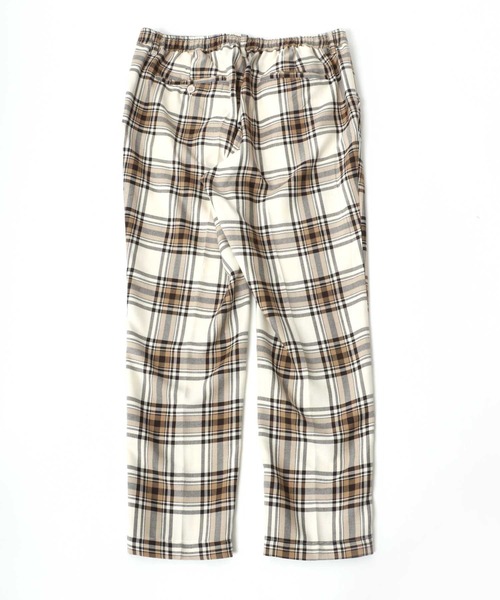 Salong hameu（サロン ハミュー）の「TRストレッチ テーパードアンクルパンツ メンズ レディース/センタープレス スラックス/無地・チェック柄（スラックス・メンズ・グレー系その他2/ブラウン系その他/ベージュ系その他/グレー系その他/ブラック系その他/ホワイト系その他/ブラック・XL/L/M）」の9枚目の写真