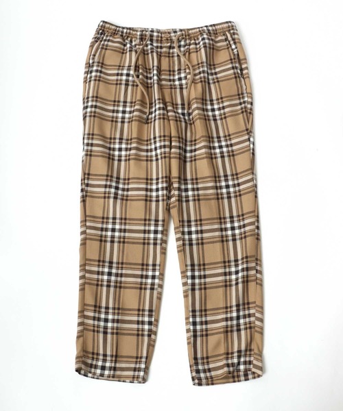 Salong hameu（サロン ハミュー）の「TRストレッチ テーパードアンクルパンツ メンズ レディース/センタープレス スラックス/無地・チェック柄（スラックス・メンズ・グレー系その他2/ブラウン系その他/ベージュ系その他/グレー系その他/ブラック系その他/ホワイト系その他/ブラック・XL/L/M）」の20枚目の写真