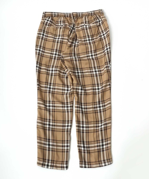 Salong hameu（サロン ハミュー）の「TRストレッチ テーパードアンクルパンツ メンズ レディース/センタープレス スラックス/無地・チェック柄（スラックス・メンズ・グレー系その他2/ブラウン系その他/ベージュ系その他/グレー系その他/ブラック系その他/ホワイト系その他/ブラック・XL/L/M）」の21枚目の写真