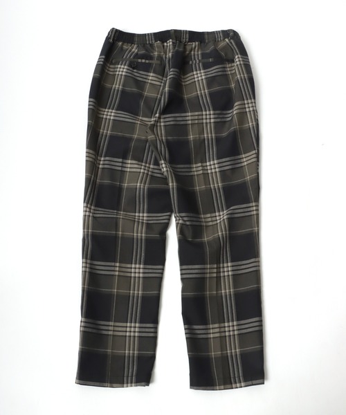 Salong hameu（サロン ハミュー）の「TRストレッチ テーパードアンクルパンツ メンズ レディース/センタープレス スラックス/無地・チェック柄（スラックス・メンズ・グレー系その他2/ブラウン系その他/ベージュ系その他/グレー系その他/ブラック系その他/ホワイト系その他/ブラック・XL/L/M）」の17枚目の写真