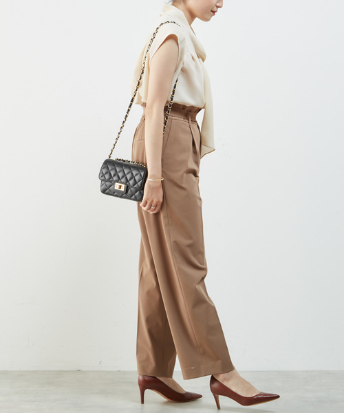 Liesse（リエス）の「ボウタイブラウス（シャツ/ブラウス・レディース・ピンク/アイボリー/ブラック・FREE）」の15枚目の写真