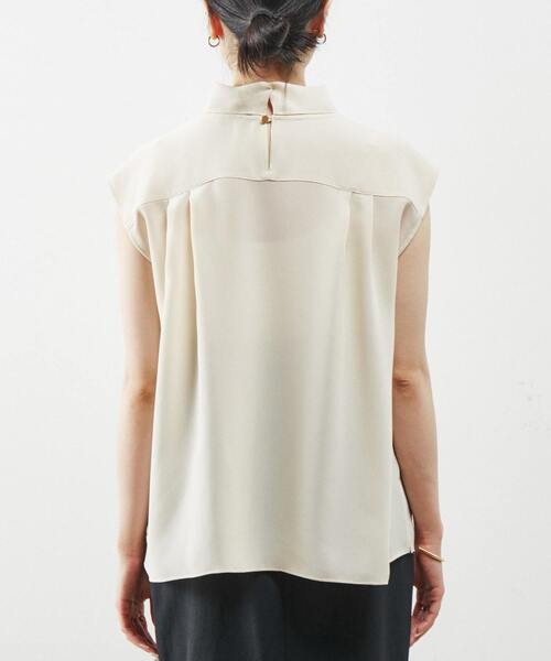 Liesse（リエス）の「ボウタイブラウス（シャツ/ブラウス・レディース・ピンク/アイボリー/ブラック・FREE）」の6枚目の写真