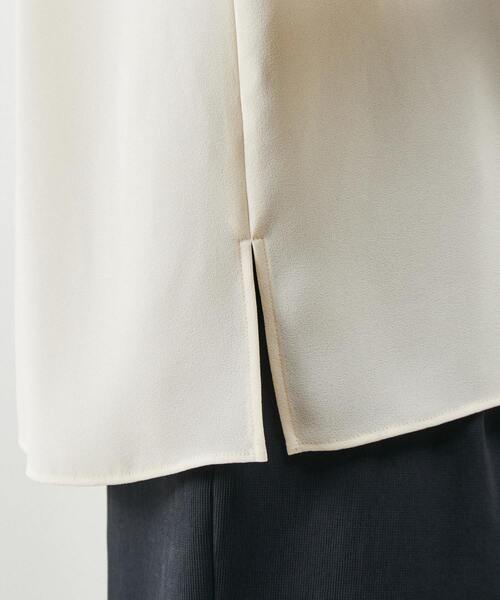 Liesse（リエス）の「ボウタイブラウス（シャツ/ブラウス・レディース・ピンク/アイボリー/ブラック・FREE）」の9枚目の写真