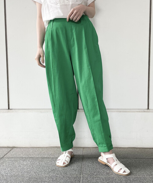 ONIGIRI(オニギリ)の「鳶パンツ(その他パンツ・レディース・グリーン/オレンジ/ブルー/イエロー/ネイビー/ダークグリーン/レッド/マスタード・FREE)」の9枚目の写真