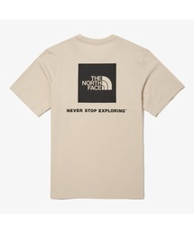 国内未発売 THE NORTH FACE(ザ・ノースフェイス)/ボックスロゴ バックプリント Tシャツ/COTTON NSE BOX LOGO S/S/R/TEE
