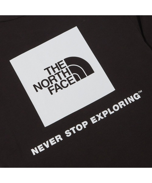 THE NORTH FACE(ザノースフェイス)の「国内未発売 THE NORTH FACE(ザ・ノースフェイス)/ボックスロゴ バックプリント Tシャツ/COTTON NSE BOX LOGO S/S/R/TEE(Tシャツ/カットソー・レディース・ホワイト/ブラック/ネイビー/アイボリー・M/L/XL/XXL/S)」の5枚目の写真