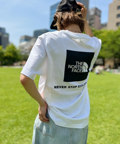 【日本未入荷】The North Face Back Box Logo T-Shirt セール】国内未発売 THE NORTH FACE(ザ・ノースフェイス
