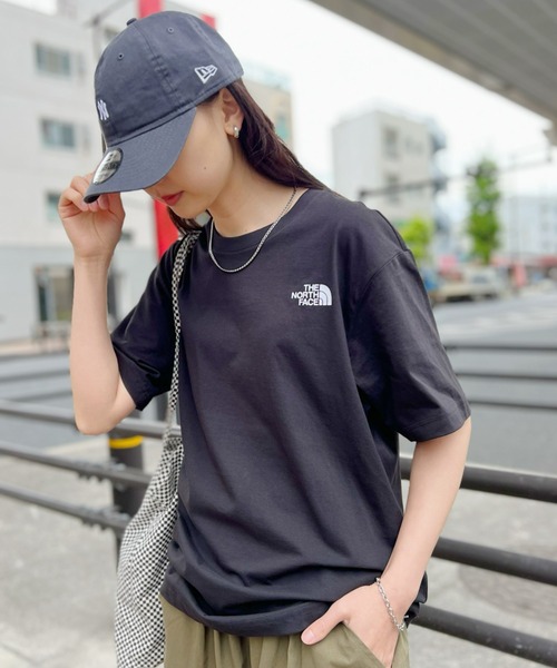 THE NORTH FACE(ザノースフェイス)の「国内未発売 THE NORTH FACE(ザ・ノースフェイス)/ボックスロゴ バックプリント Tシャツ/COTTON NSE BOX LOGO S/S/R/TEE(Tシャツ/カットソー・レディース・ホワイト/ブラック/ネイビー/アイボリー・M/L/XL/XXL/S)」の17枚目の写真