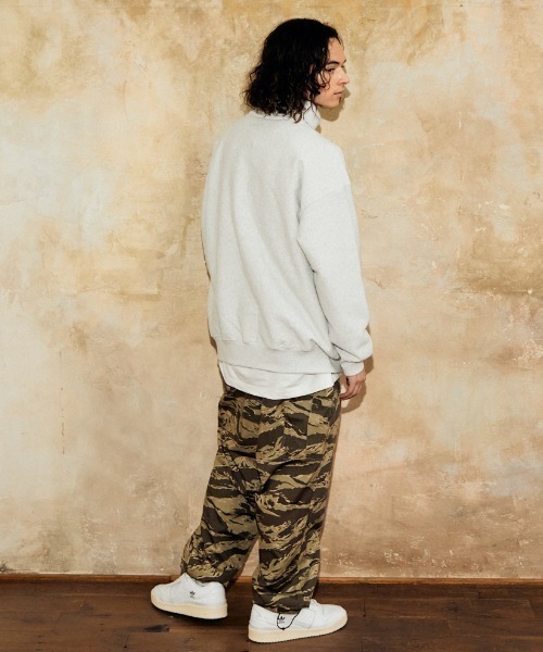 ムラサキスポーツ（ムラサキスポーツ）の「【ムラサキスポーツ限定】DEAR LAUREL/ディアローレル カーゴパンツ 無地 迷彩/紐ベルト セミワイドパンツ D22S3101（カーゴパンツ・メンズ・グリーン系その他/ブラック/ベージュ/カーキ・L/M）」の21枚目の写真