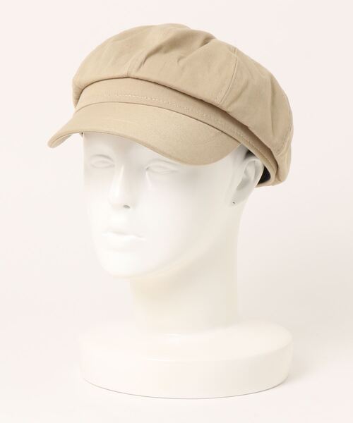 SpRay(スプレイ)の「ツイルキャスケット(キャスケット・レディース・ブラック/ベージュ・FREE)」の12枚目の写真