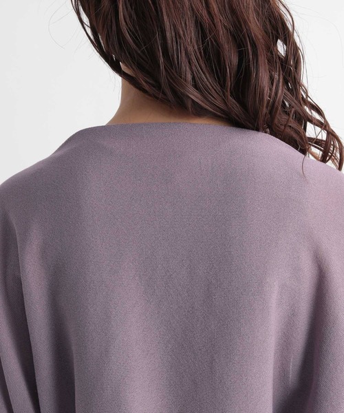 Andemiu(アンデミュウ)の「ボレロニットアンサンブル352488(ニット/セーター・レディース・ブラック/パープル/レッド・FREE)」の14枚目の写真