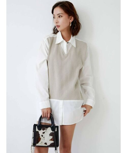 GYDA（ジェイダ）の「ハラコライク little BOX バッグ（ハンドバッグ・レディース・ブラック/その他1・FREE）」の3枚目の写真