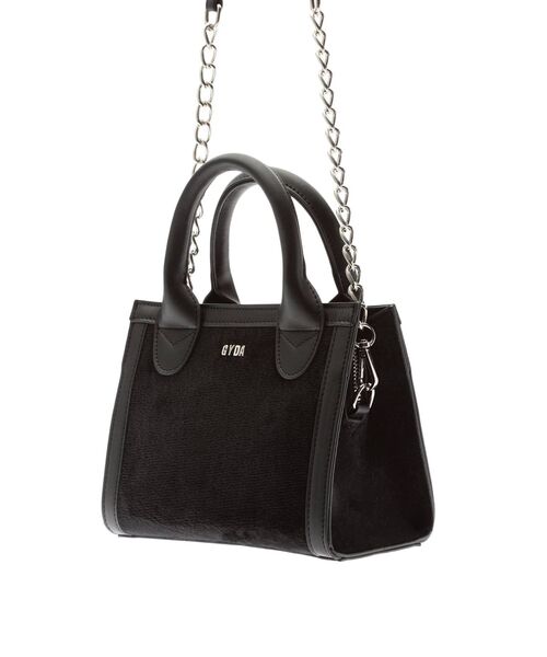 GYDA（ジェイダ）の「ハラコライク little BOX バッグ（ハンドバッグ・レディース・ブラック/その他1・FREE）」の7枚目の写真