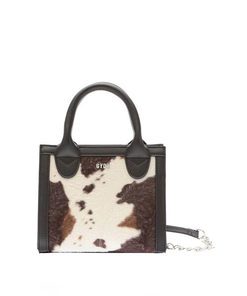 GYDA（ジェイダ）の「ハラコライク little BOX バッグ（ハンドバッグ・レディース・ブラック/その他1・FREE）」の14枚目の写真