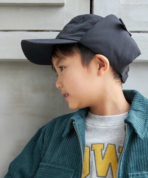 MAKE YOUR DAY(メイクユアデイ)の「フライトキャップ(キャップ・キッズ・カーキ/ブラック・S/M/L/XS)」の2枚目の写真