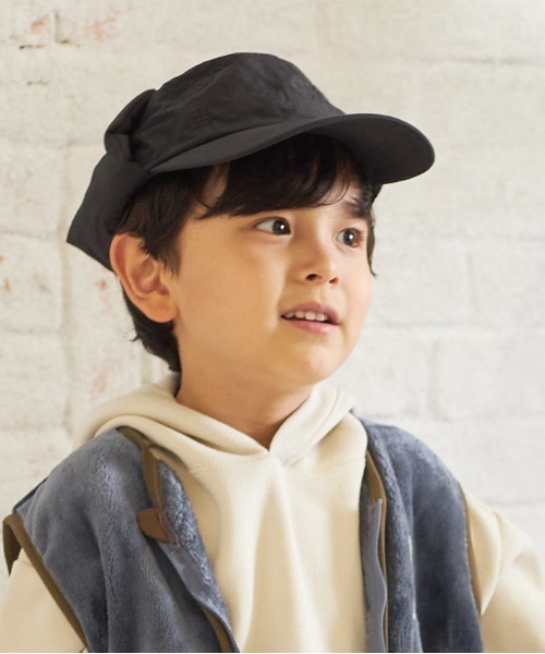 MAKE YOUR DAY(メイクユアデイ)の「フライトキャップ(キャップ・キッズ・カーキ/ブラック・S/M/L/XS)」の12枚目の写真