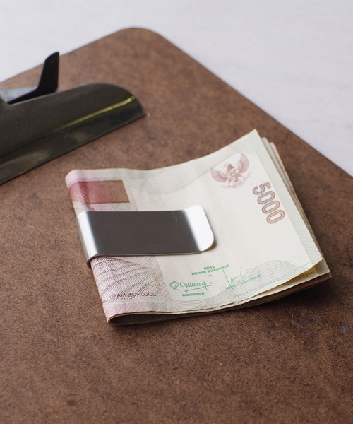 STYLE NUMBER(スタイルナンバー)の「【 STYLE NUMBER / スタイルナンバー 】 マネークリップ Mサイズ(札入れ/マネークリップ・メンズ・シルバー/ゴールド・M)」の5枚目の写真