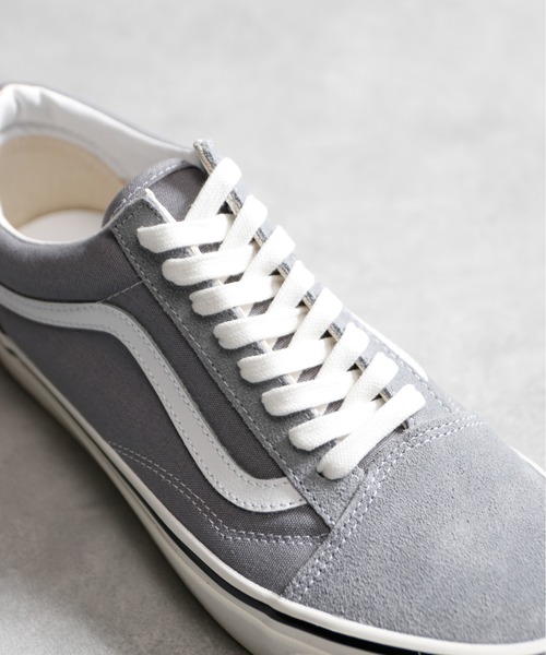 And A（アンドエー）の「VANS ヴァンズ / OLD SKOOL 36 DX（Anaheim Factory）オールドスクール スエードキャンバスローカットスニーカー / VN0A4BW3BLS VN0A4BW3BM7（スニーカー・レディース・グレイッシュブルー/マスタード・23cm/23.5cm/24cm/24.5cm）」の9枚目の写真