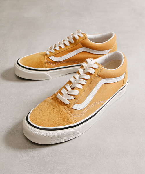 And A（アンドエー）の「VANS ヴァンズ / OLD SKOOL 36 DX（Anaheim Factory）オールドスクール スエードキャンバスローカットスニーカー / VN0A4BW3BLS VN0A4BW3BM7（スニーカー・レディース・グレイッシュブルー/マスタード・23cm/23.5cm/24cm/24.5cm）」の15枚目の写真