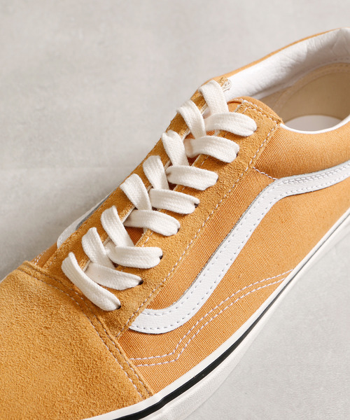 And A（アンドエー）の「VANS ヴァンズ / OLD SKOOL 36 DX（Anaheim Factory）オールドスクール スエードキャンバスローカットスニーカー / VN0A4BW3BLS VN0A4BW3BM7（スニーカー・レディース・グレイッシュブルー/マスタード・23cm/23.5cm/24cm/24.5cm）」の17枚目の写真