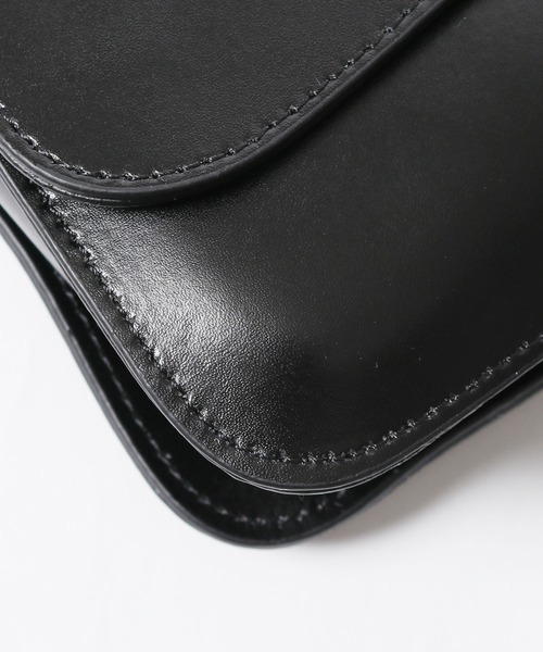 YAHKI（ヤーキ）の「YAHKI/ヤーキ W Face Mini Shoulder Bag  ミニショルダーバック（ショルダーバッグ・レディース・ダークパープル/カーキ/ブラウン/ブラック・ONE SIZE）」の12枚目の写真