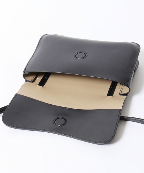 YAHKI（ヤーキ）の「YAHKI/ヤーキ W Face Mini Shoulder Bag  ミニショルダーバック（ショルダーバッグ・レディース・ダークパープル/カーキ/ブラウン/ブラック・ONE SIZE）」の8枚目の写真