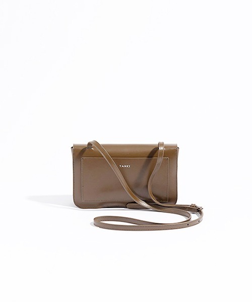 YAHKI（ヤーキ）の「YAHKI/ヤーキ W Face Mini Shoulder Bag  ミニショルダーバック（ショルダーバッグ・レディース・ダークパープル/カーキ/ブラウン/ブラック・ONE SIZE）」の13枚目の写真