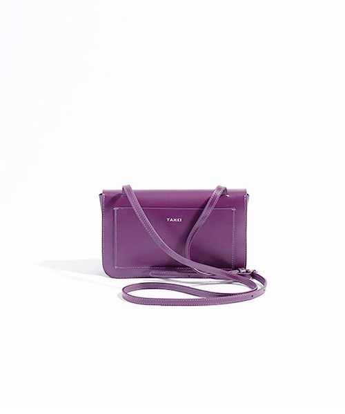 YAHKI（ヤーキ）の「YAHKI/ヤーキ W Face Mini Shoulder Bag  ミニショルダーバック（ショルダーバッグ・レディース・ダークパープル/カーキ/ブラウン/ブラック・ONE SIZE）」の17枚目の写真