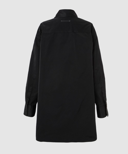 MM6 Maison Margiela（ｴﾑｴﾑｼｯｸｽ ﾒｿﾞﾝ ﾏﾙｼﾞｪﾗ）の「SHIRT（シャツ/ブラウス・レディース・ブラック・S/M）」の2枚目の写真