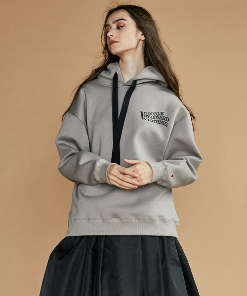 ロゴプリントフードパーカー(パーカー)|DOUBLE STANDARD CLOTHING ...
