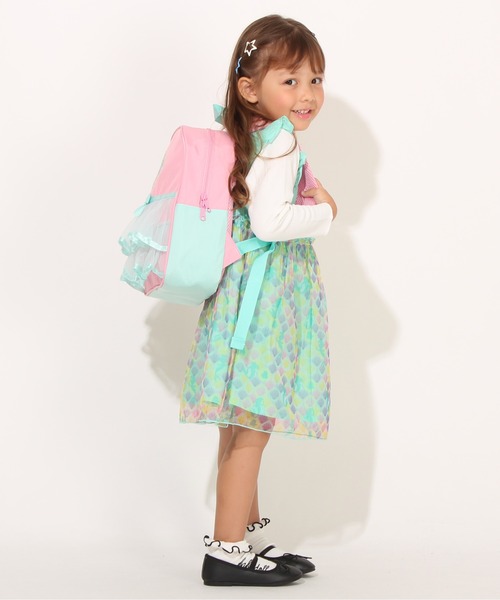 Disney(ディズニー)の「ディズニー プリンセスリュック 7143 Disney(バックパック/リュック・キッズ・その他22/イエロー/その他21/ライトブルー・ONE SIZE)」の9枚目の写真