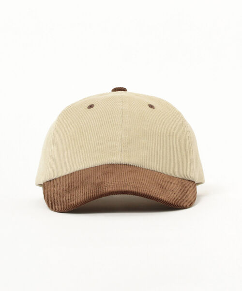 B:MING by BEAMS（ビーミングバイビームス）の「B:MING by BEAMS / 配色 コーデュロイ キャップ（キャップ・レディース・グリーン系その他5/ブラウン/ブルー系その他3・ONE SIZE）」の5枚目の写真