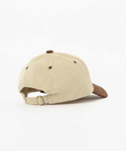 B:MING by BEAMS（ビーミングバイビームス）の「B:MING by BEAMS / 配色 コーデュロイ キャップ（キャップ・レディース・グリーン系その他5/ブラウン/ブルー系その他3・ONE SIZE）」の6枚目の写真