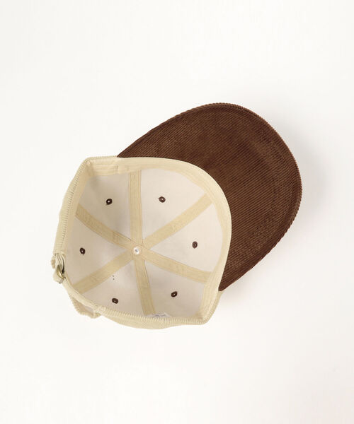 B:MING by BEAMS（ビーミングバイビームス）の「B:MING by BEAMS / 配色 コーデュロイ キャップ（キャップ・レディース・グリーン系その他5/ブラウン/ブルー系その他3・ONE SIZE）」の8枚目の写真