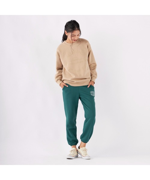 Ocean Pacific(オーシャンパシフィック)の「Ocean Pacific/オーシャンパシフィック スウェットパンツ ロングパンツ バックポケット ウエスト紐 ワンポイント(スウェットパンツ・レディース・ベージュ/グリーン/チャコールグレー/ヘザーグレー・XL/L/M)」の21枚目の写真