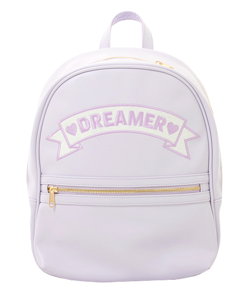 WEGO（ウィゴー）の「WEGO/DREAMERリュック（バックパック/リュック・レディース・ホワイト/ブラック/パープル/イエロー/ピンク・FREE）」の9枚目の写真