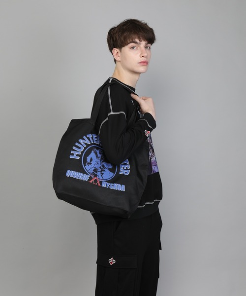 HOOK（フック）の「HUNTER×HUNTER×HOOK 配色ステッチフロントPT