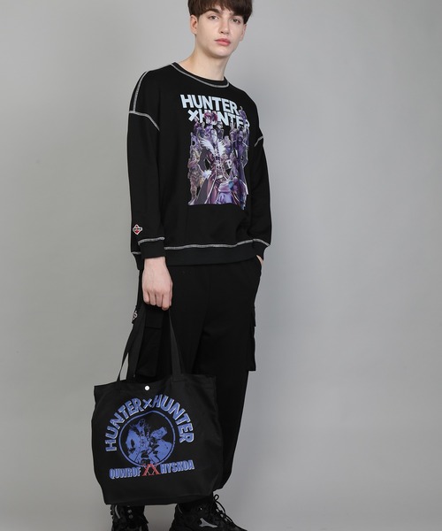 HOOK（フック）の「HUNTER×HUNTER×HOOK 配色ステッチフロントPT