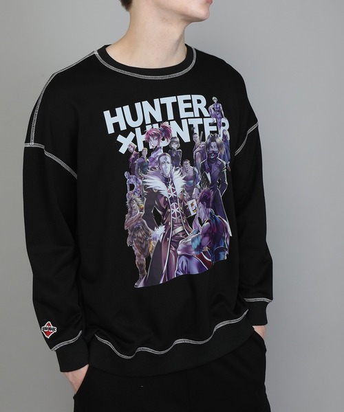 HOOK（フック）の「HUNTER×HUNTER×HOOK 配色ステッチフロントPT