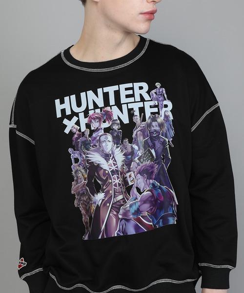 HOOK（フック）の「HUNTER×HUNTER×HOOK 配色ステッチフロントPT