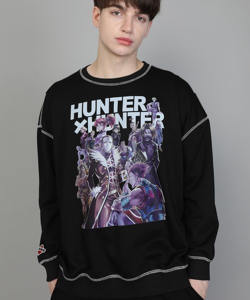 HOOK（フック）の「HUNTER×HUNTER×HOOK 配色ステッチフロントPT