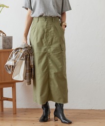 AMERICAN HOLIC | アウトポケットミリタリースカート(スカート)