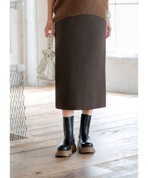 STYLE DELI（スタイルデリ）の「厚地ポンチ80cm丈ペンシルスカート（スカート）」