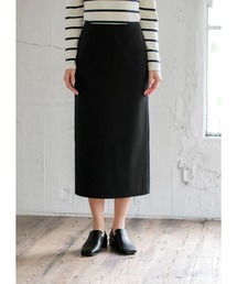 STYLE DELI | 厚地ポンチ80cm丈ペンシルスカート(スカート)